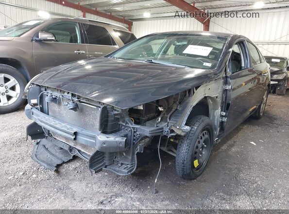 5NPE34AF0JH619337 2018 HYUNDAI SONATA Black Widok z przodu