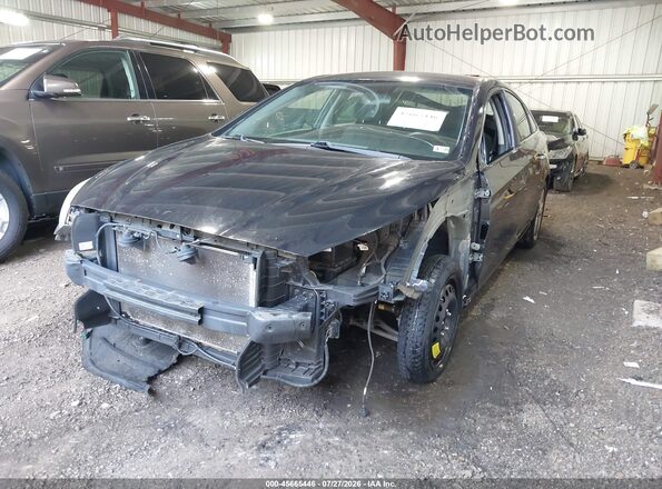 5NPE34AF0JH619337 2018 HYUNDAI SONATA Black Przód lewy