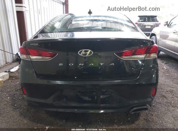 5NPE34AF0JH619337 2018 HYUNDAI SONATA Black 