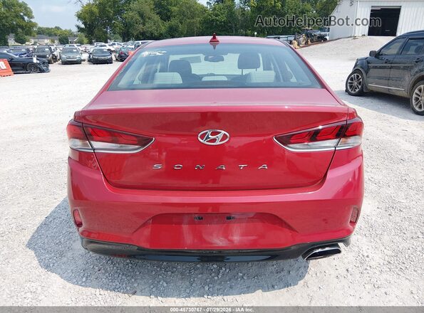 5NPE34AF0JH667193 2018 HYUNDAI SONATA Red 