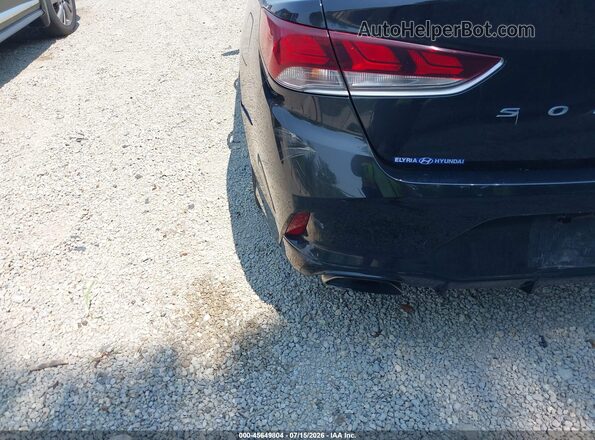 5NPE34AF0JH686309 2018 HYUNDAI SONATA Black 
