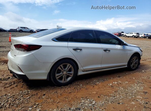 5NPE34AF0KH774536 2019 HYUNDAI SONATA Белый Задняя правая четверть