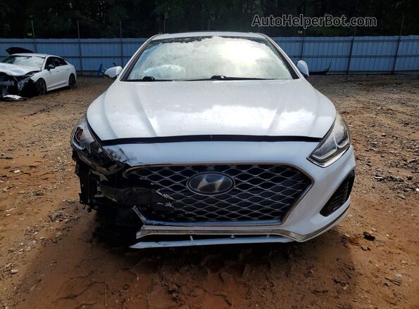 5NPE34AF0KH774536 2019 HYUNDAI SONATA Белый Вид спереди