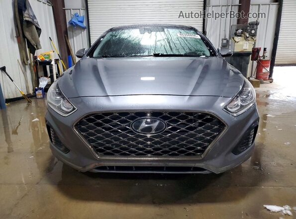 5NPE34AF0KH793068 2019 HYUNDAI SONATA Gray წინა ხედი
