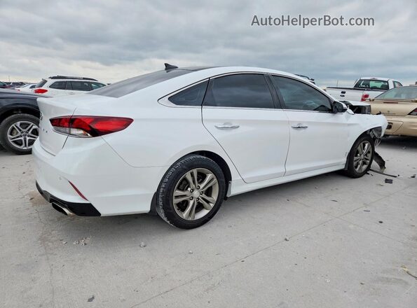 5NPE34AF0KH799744 2019 HYUNDAI SONATA White Trasero derecho