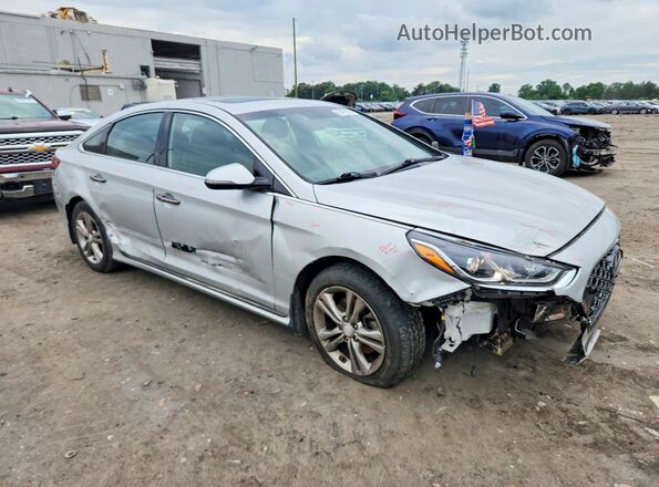 5NPE34AF0KH807549 2019 HYUNDAI SONATA Silver Przód prawy