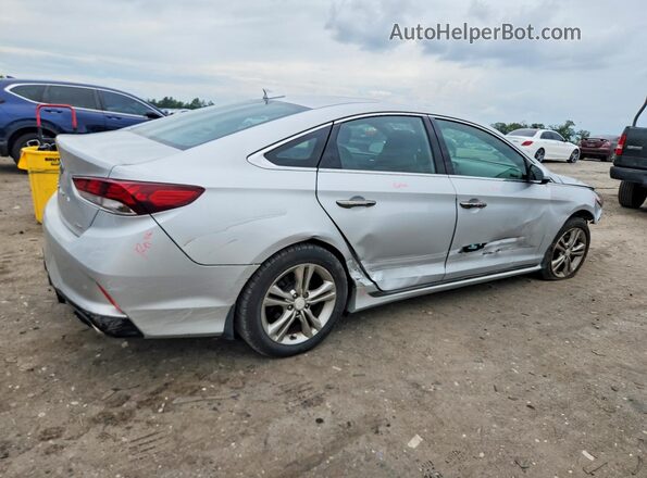 5NPE34AF0KH807549 2019 HYUNDAI SONATA Silver Tył prawy