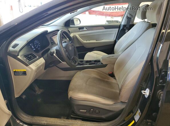 5NPE34AF1GH257513 2016 HYUNDAI SONATA Black Vista interior delantera