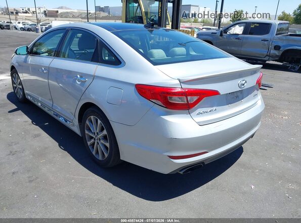 5NPE34AF1GH273615 2016 HYUNDAI SONATA Silver Задня ліва чверть