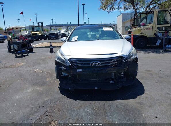 5NPE34AF1GH273615 2016 HYUNDAI SONATA Silver Вид спереду