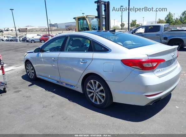 5NPE34AF1GH273615 2016 HYUNDAI SONATA Silver Панорамний вид салону 360°