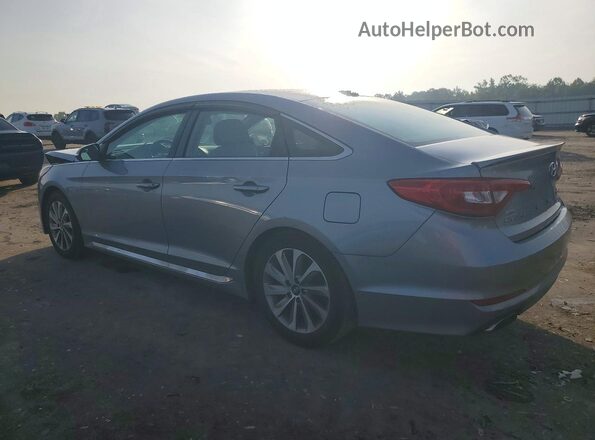 5NPE34AF1GH373262 2016 HYUNDAI SONATA Silver Trasero izquierdo
