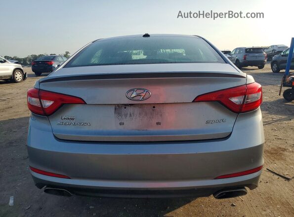 5NPE34AF1GH373262 2016 HYUNDAI SONATA Silver Vista trasera