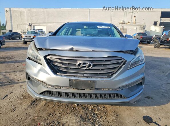 5NPE34AF1GH373262 2016 HYUNDAI SONATA Silver Vista frontal