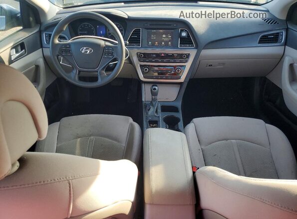 5NPE34AF1GH373262 2016 HYUNDAI SONATA Silver Vista del salpicadero