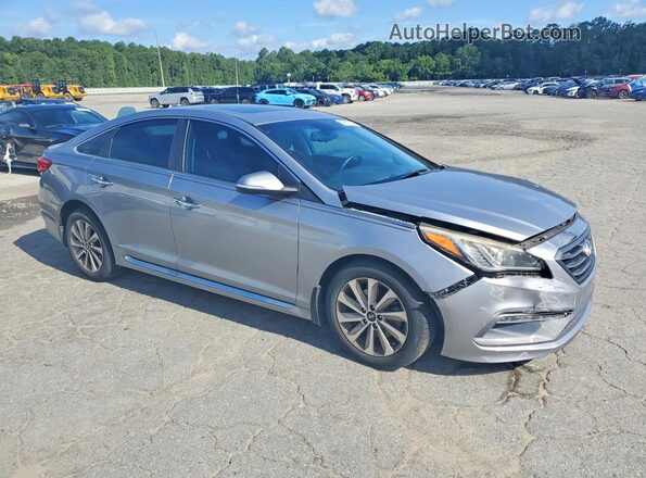 5NPE34AF1GH379224 2016 HYUNDAI SONATA Silver წინა მარჯვენა