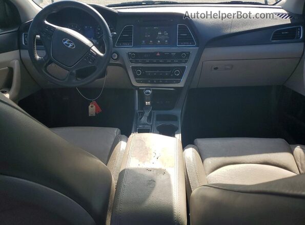 5NPE34AF1GH379224 2016 HYUNDAI SONATA Silver წინა პანელის ხედი
