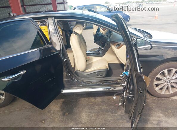 5NPE34AF1GH413436 2016 HYUNDAI SONATA Black Vista interior delantera