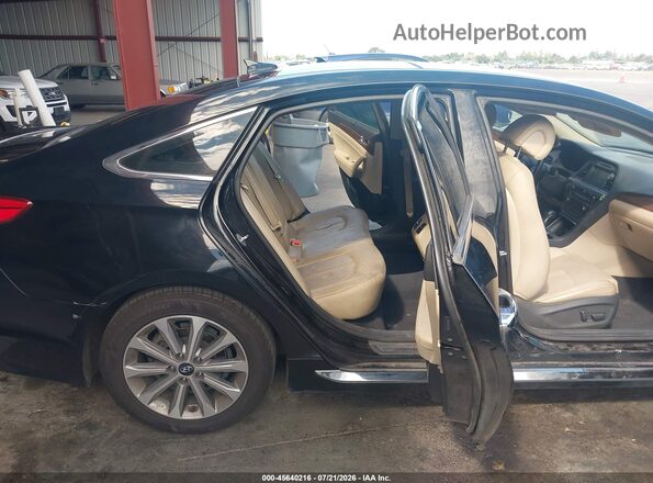 5NPE34AF1GH413436 2016 HYUNDAI SONATA Black Vista de la etiqueta del VIN