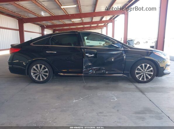 5NPE34AF1GH413436 2016 HYUNDAI SONATA Black Vista interior de 360 grados