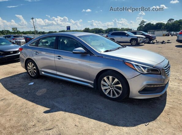 5NPE34AF1GH428082 2016 HYUNDAI SONATA Silver Przód prawy