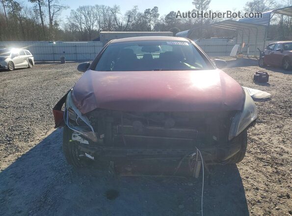5NPE34AF1GH429409 2016 HYUNDAI SONATA Burgundy Front view
