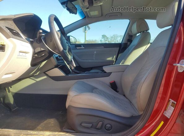 5NPE34AF1GH429409 2016 HYUNDAI SONATA Burgundy Front interior view