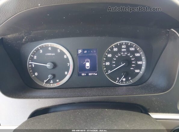 5NPE34AF1GH430978 2016 HYUNDAI SONATA Серебряный Вид задних сидений