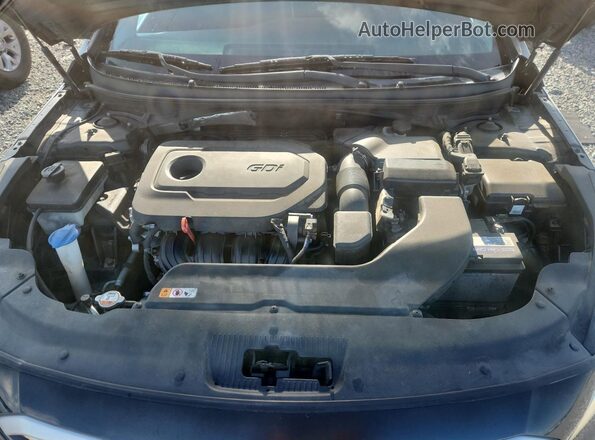 5NPE34AF1HH487599 2017 HYUNDAI SONATA Black უკანა სალონის ხედი