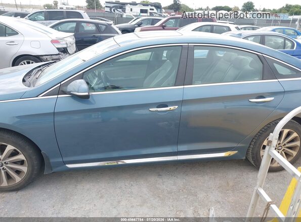 5NPE34AF1HH489112 2017 HYUNDAI SONATA Turquoise 360 interior view