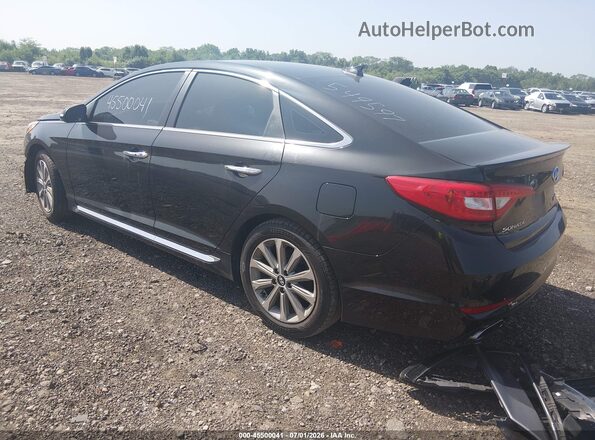 5NPE34AF1HH549597 2017 HYUNDAI SONATA Black უკანა მარცხენა