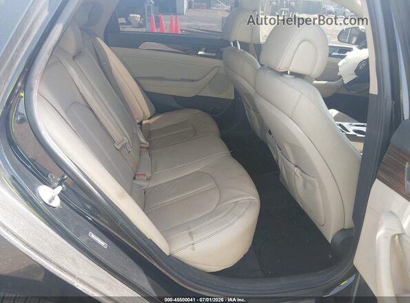 5NPE34AF1HH549597 2017 HYUNDAI SONATA Black VIN კოდის სტიკერის ხედი