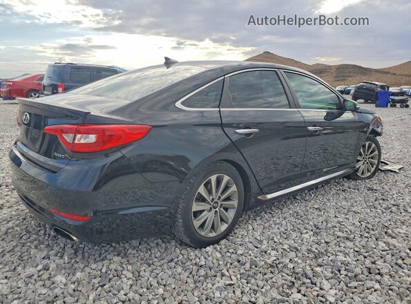 5NPE34AF1HH564861 2017 HYUNDAI SONATA Black Trasero derecho