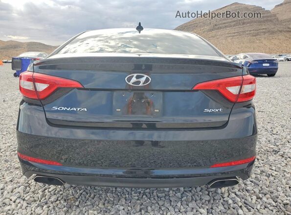 5NPE34AF1HH564861 2017 HYUNDAI SONATA Black Vista trasera