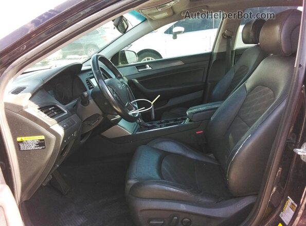 5NPE34AF1HH564861 2017 HYUNDAI SONATA Black Vista interior delantera