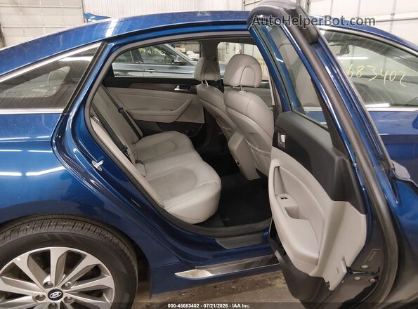 5NPE34AF1HH585385 2017 HYUNDAI SONATA Blue VIN կոդի պիտակի տեսք