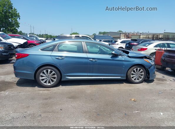 5NPE34AF1HH585533 2017 HYUNDAI SONATA Gray Vista interior trasera