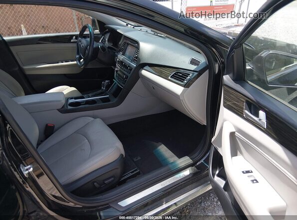 5NPE34AF1HH591929 2017 HYUNDAI SONATA Black Vista interior delantera