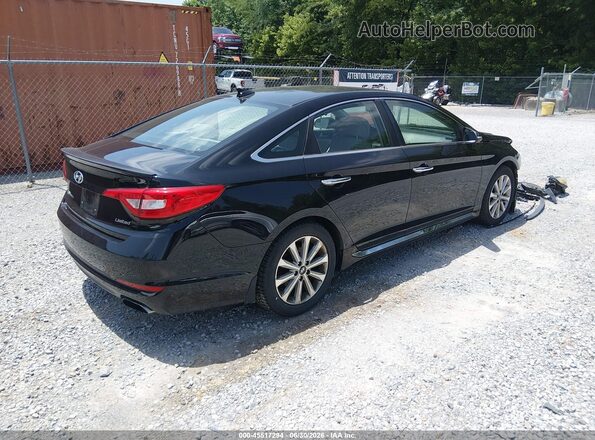 5NPE34AF1HH591929 2017 HYUNDAI SONATA Black Trasero derecho