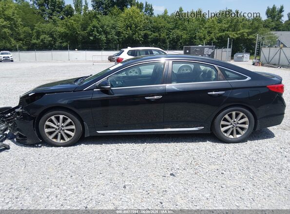 5NPE34AF1HH591929 2017 HYUNDAI SONATA Black 