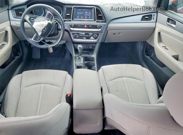5NPE34AF1JH602174 2018 HYUNDAI SONATA Red Առջևի վահանակի տեսք