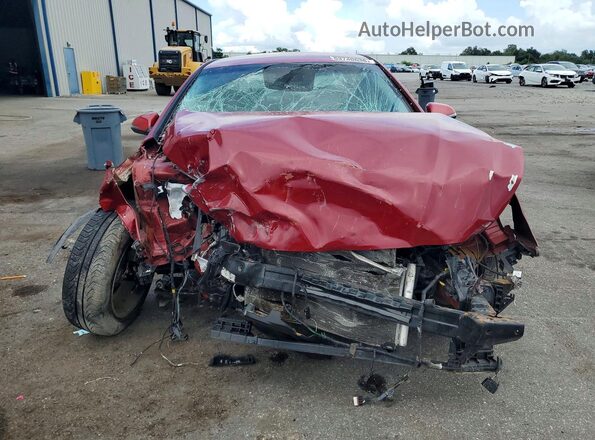 5NPE34AF1JH602174 2018 HYUNDAI SONATA Red Դիմացի տեսք