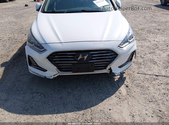 5NPE34AF1JH607732 2018 HYUNDAI SONATA White Դիմացի տեսք