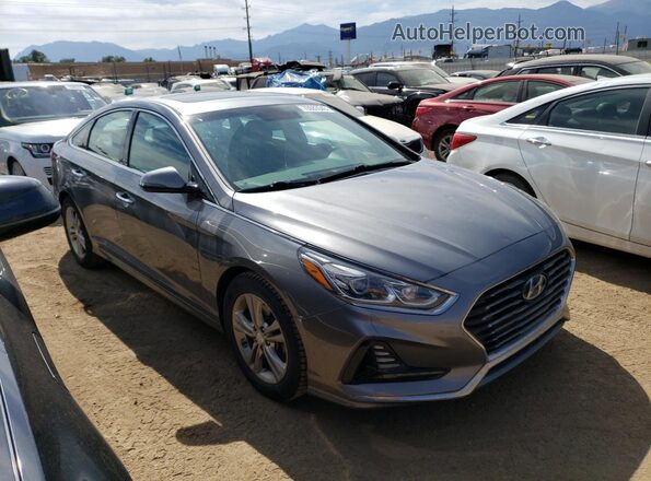 5NPE34AF1JH617287 2018 HYUNDAI SONATA Gray Առջևի աջ