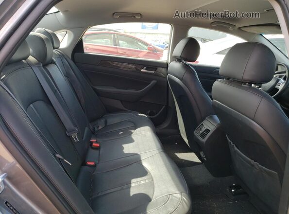 5NPE34AF1JH617287 2018 HYUNDAI SONATA Gray Հետևի նստատեղերի տեսք
