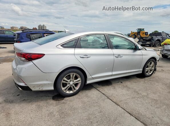5NPE34AF1JH630654 2018 HYUNDAI SONATA Silver Задня права чверть