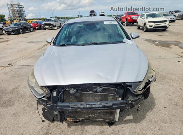 5NPE34AF1JH630654 2018 HYUNDAI SONATA Silver Вид спереду