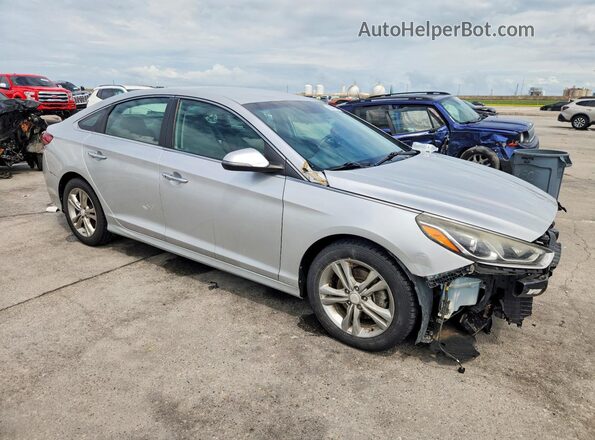 5NPE34AF1JH630654 2018 HYUNDAI SONATA Silver Передня права чверть