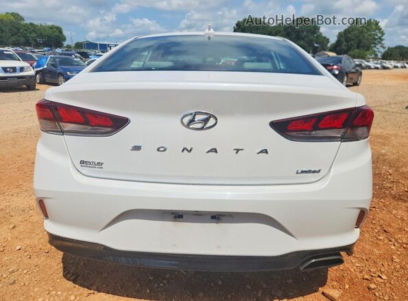 5NPE34AF1JH668207 2018 HYUNDAI SONATA White Vista trasera