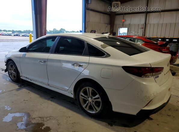 5NPE34AF1JH687534 2018 HYUNDAI SONATA White Tył lewy